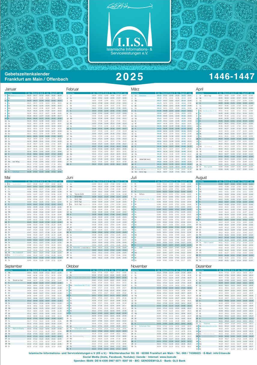 Kalender 2025 Kalender 2025