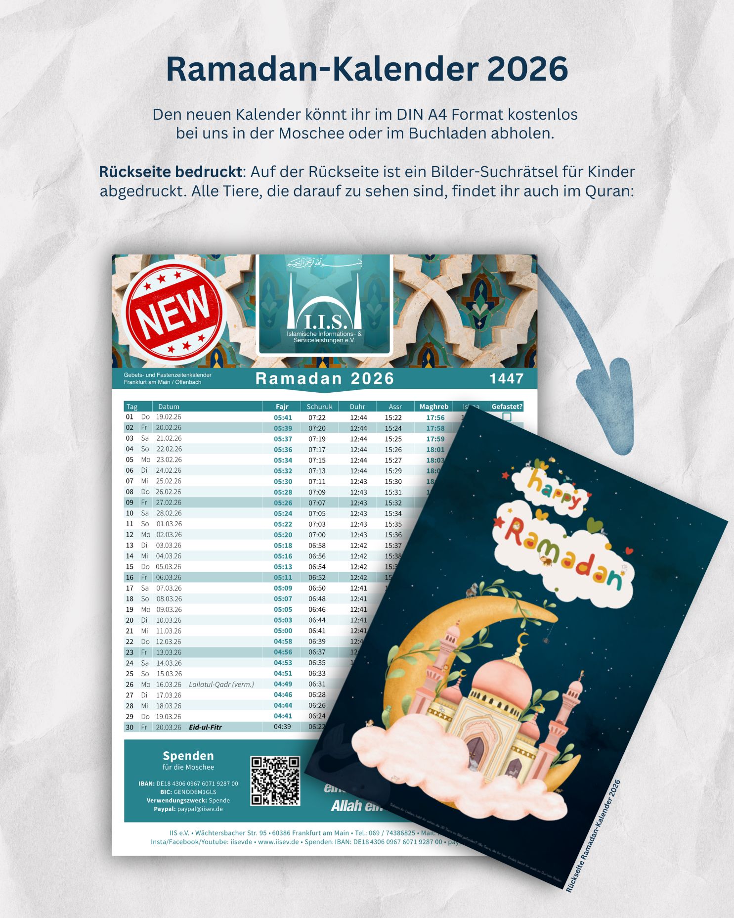 Ramadankalender 2026 Ramadankalender 2026