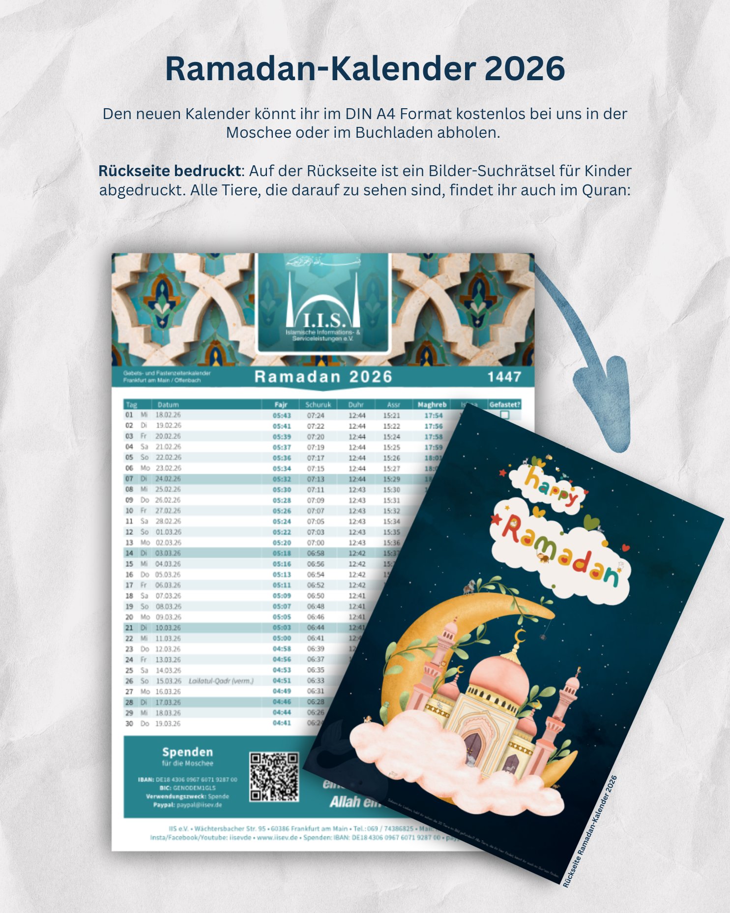 Ramadankalender 2026 Ramadankalender 2026